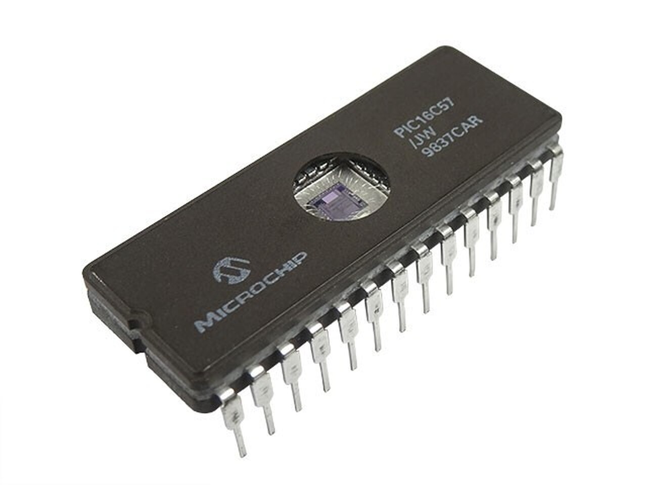 PIC16C57C-JW